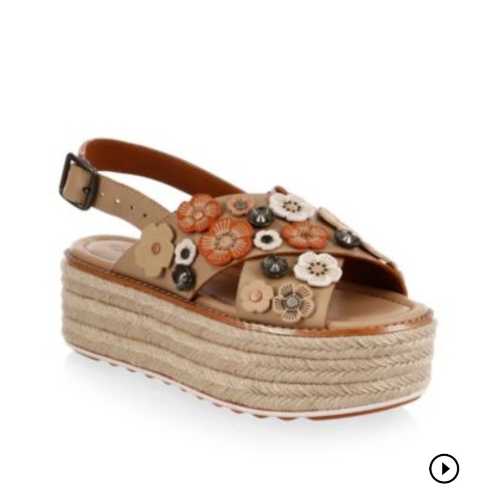Coach platform shoes